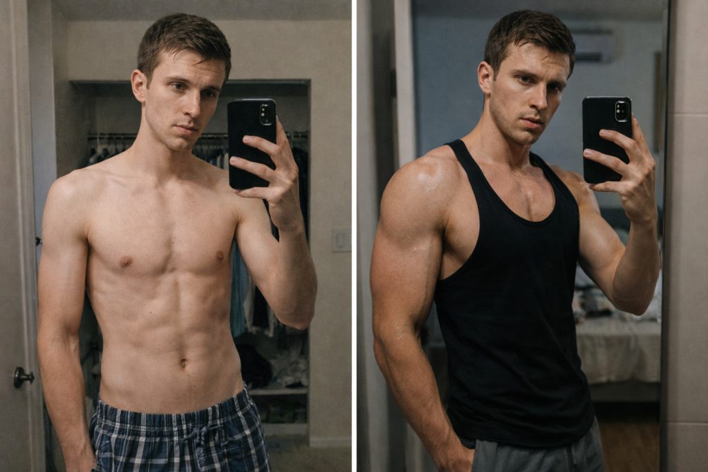 como ganhar massa sendo ectomorfo