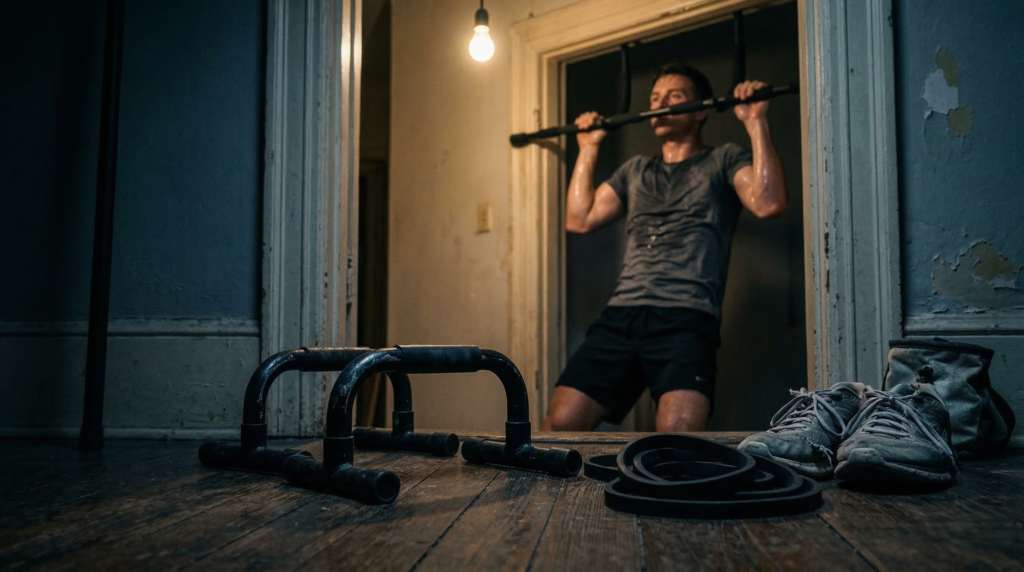 equipamentos para treinar em casa
