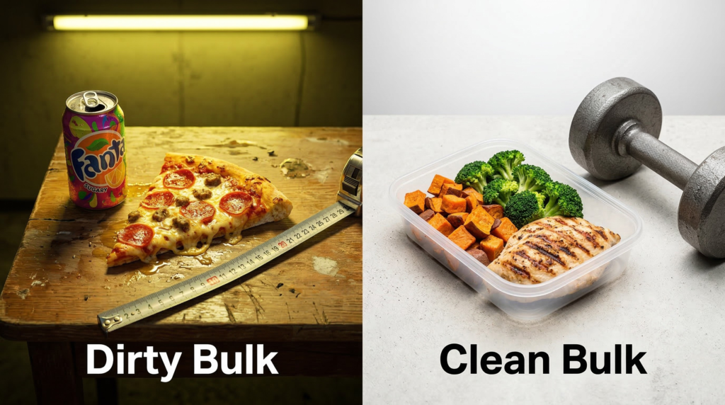 bulking sujo ou limpo