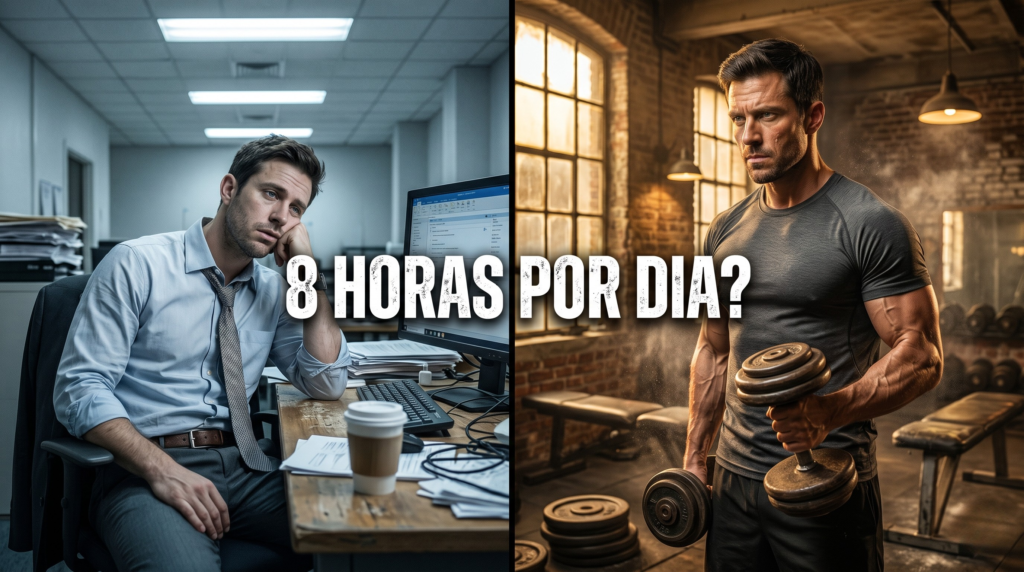 ganhar massa trabalhando 8 horas por dia