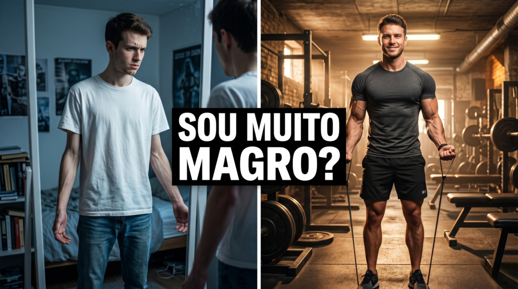 como ganhar massa muscular sendo muito magro