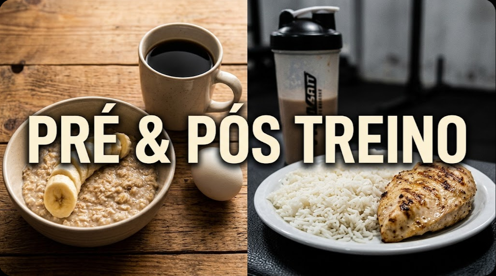 o que comer antes e depois do treino