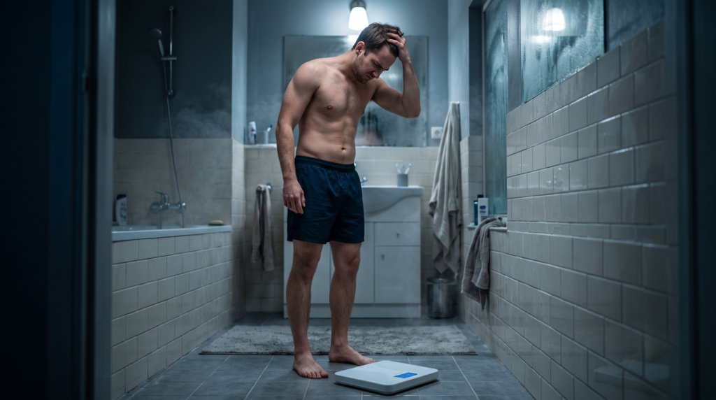 por que parei de ganhar massa muscular